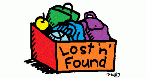 Lost and found bin clipart