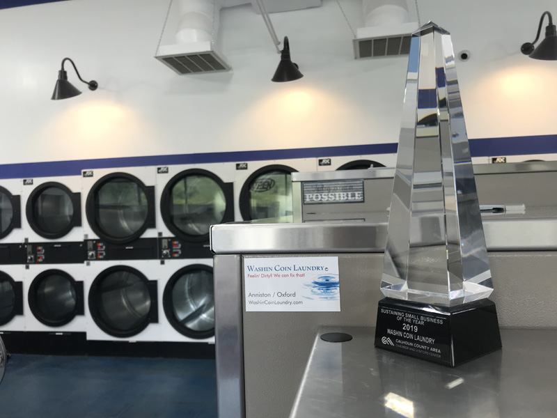 Local Chamber of Commerce Honors Washin Coin Laundry