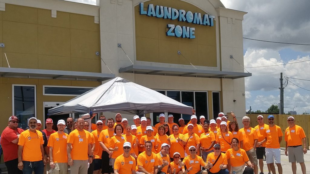 Free Laundry Day Laundromat Zone Team