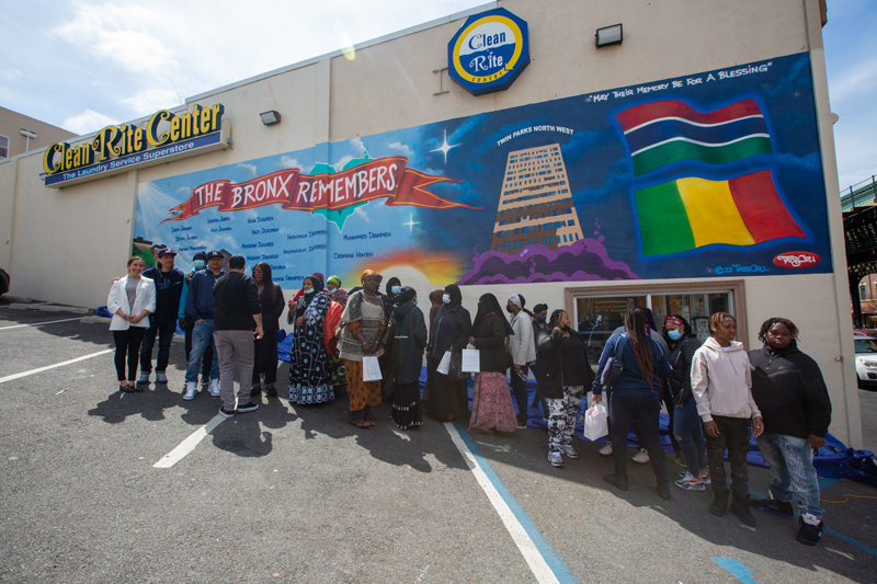 Laundry Capital Unveils Mural Memorializing Fire Victims