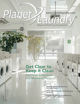 June 2025 Cover of PlanetLaundry Magazine