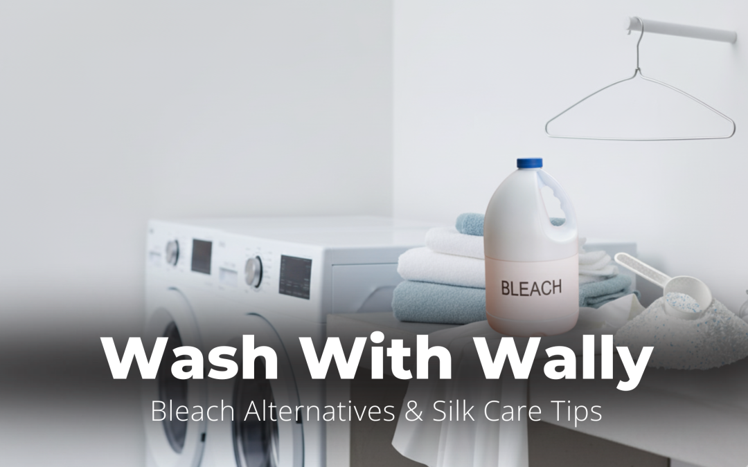Wash With Wally: Color-Safe Bleach Alternatives & Washing Silk Shirts